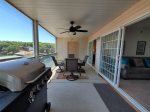 Lakeview Screened in porch with Gas Grill